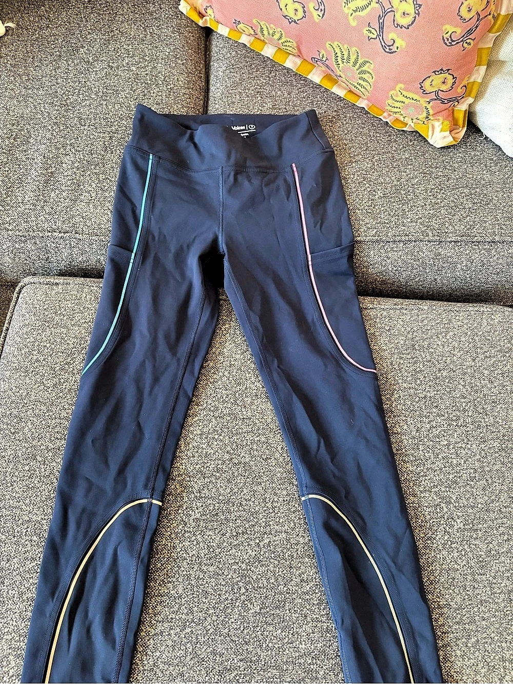 Outdoor Voices TechSweat 7/8 Leggings Color Block Leggings Size Small